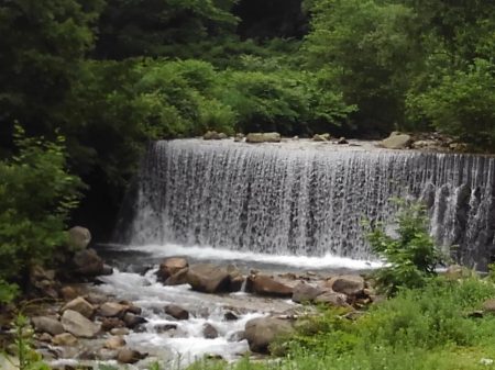 梅雨の晴れ間にイワナ釣り